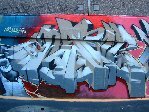 SMFA courtyard wall N.Y.C. L.E.S. A.C.S.